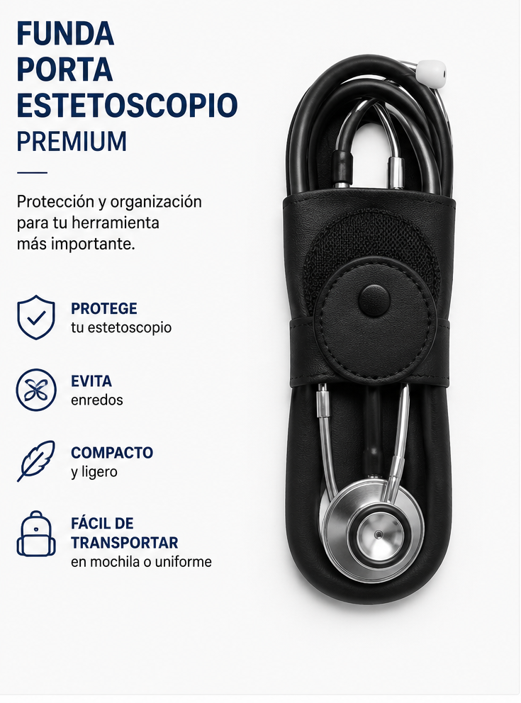 Funda Porta Estetoscopio Premium