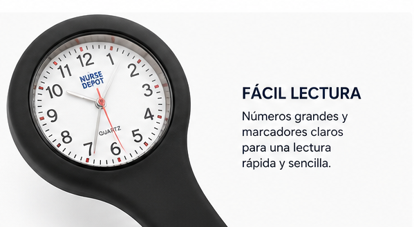 Reloj con broche