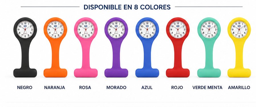 Reloj con broche